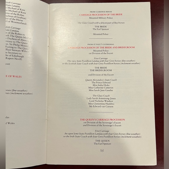 Wedding of Charles and Diana - Souvenir Program - Picture 2 of 6